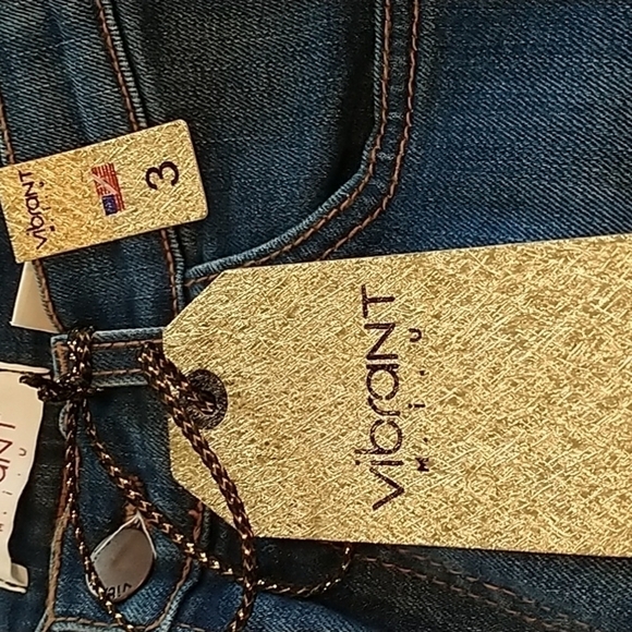 VIBRANT m.i.u., Destroyed Denim Jeans with Raw Hem 3(W25) - Picture 12 of 15